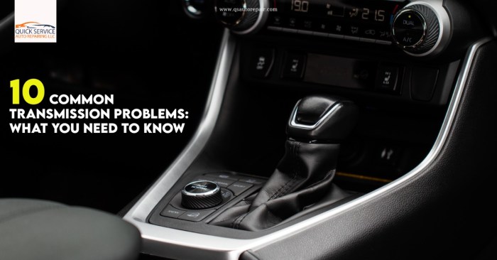 Common car manual transmission issues and solutions