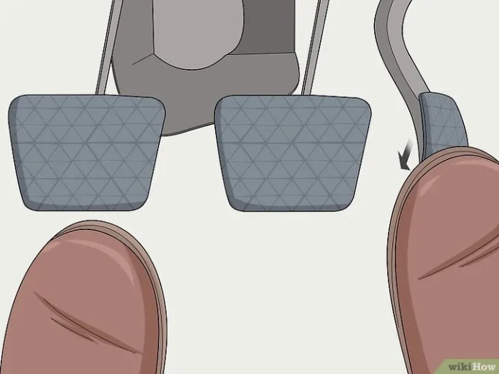 Learning manual driving techniques for hill starts