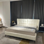 Minimalist platform bed and bedroom furniture